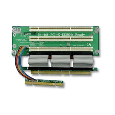 Guanghsing GHP-U656-C5, Riserkarte 64-bit PCI-X, 133 Mhz, 2U, flexible Kabel