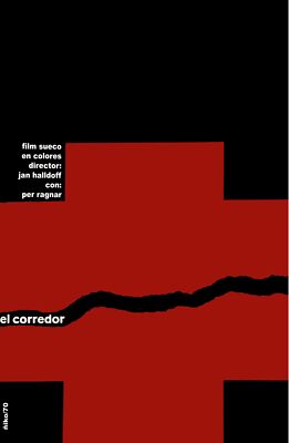 4331.El corredor.cross with line across.Movie.POSTER.Decoration.Wall room art