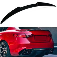 BECQUET DE COFFRE NOIR BRILLANT POUR ALFA ROMEO GIULIA TYPE 952 QUADRIFOGLIO