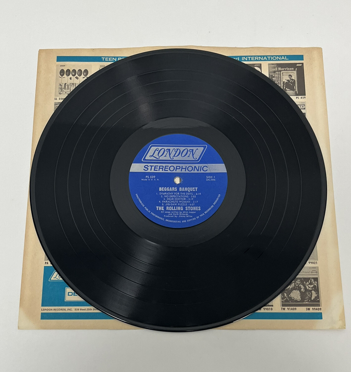 その他 LP Rolling Stones Beggars Banquet L20P1204 LONDON /00260 The Rolling Stones – Beggars Banquet – Vinyl (Gatefold, LP