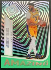 2020-21 PANINI ILLUSIONS ANTHONY DAVIS LA LAKERS #14 AMAZING EMERALD ACETATE