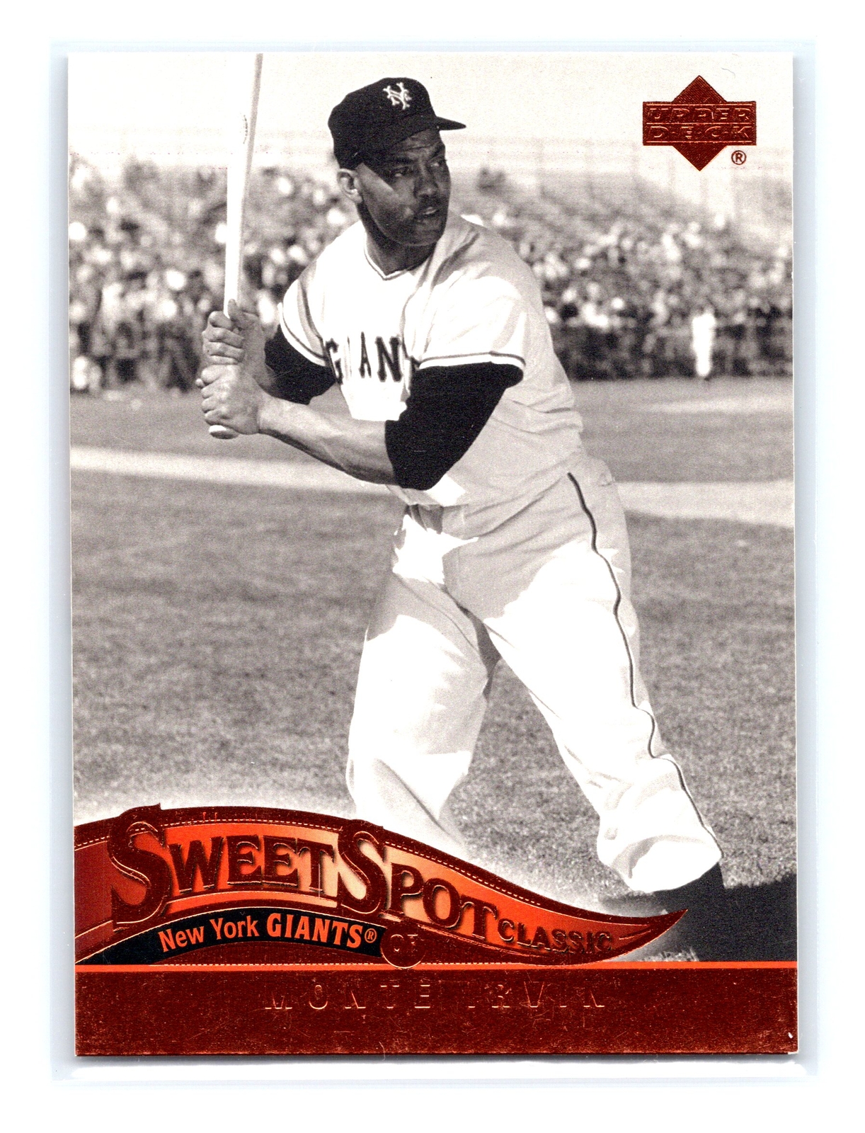 2005 Upper Deck Sweet Spot Classic Baseball #63 Monte Irvin New York Giants