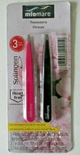 Solingen Tweezers 2-Piece Set NEW SEALED
