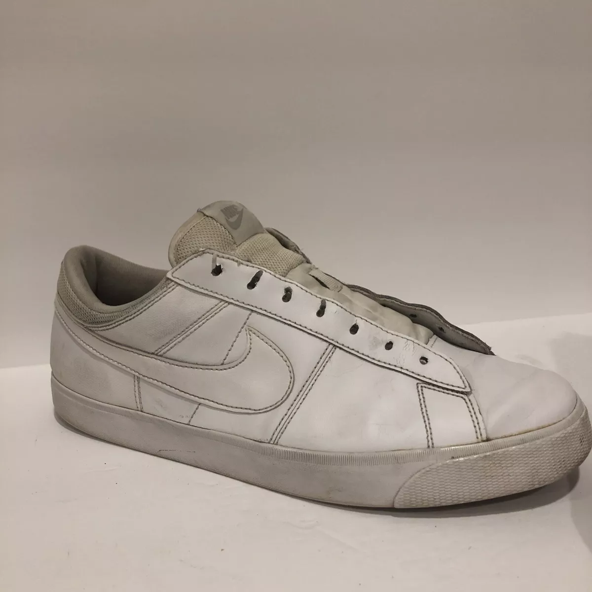 Nike Match Supreme Leather White Gum 631656-110 Size 13 No Laces