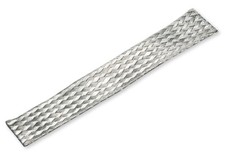 Flat Super-Flexible Tin Plated Copper Braid Size 1mm² - 3mm X 1mm 0.2 Wire 15amp