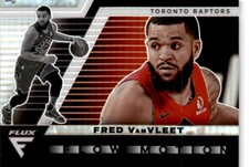 2020-21 Panini Flux #14 Fred VanVleet Flow Motion Silver Toronto Raptors