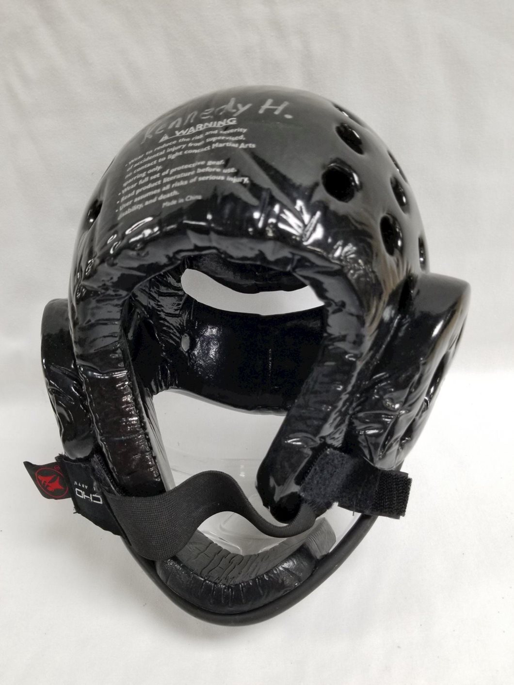 ATA Macho Martial Arts Taekwondo Karate Helmet Head Gear W/ Face Shield