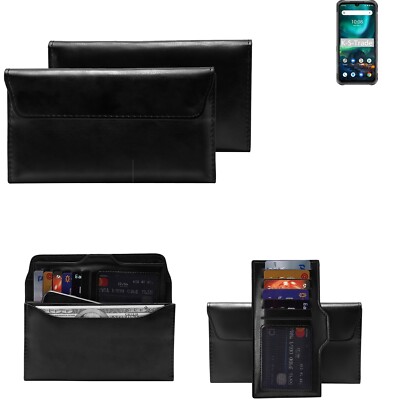 Handyhülle für UMIDIGI Bison 2021 Schutz Hülle + Handy Tasche schwarz