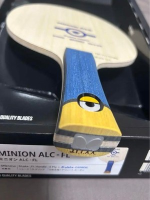 Butterfly Table Tennis Limited Edition Minion ALC-FL Racket Blades 