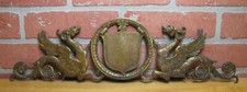 WINGED SERPENTS GRIFFIN MONSTERS BEASTS Antique Decorative Arts Hardware Element