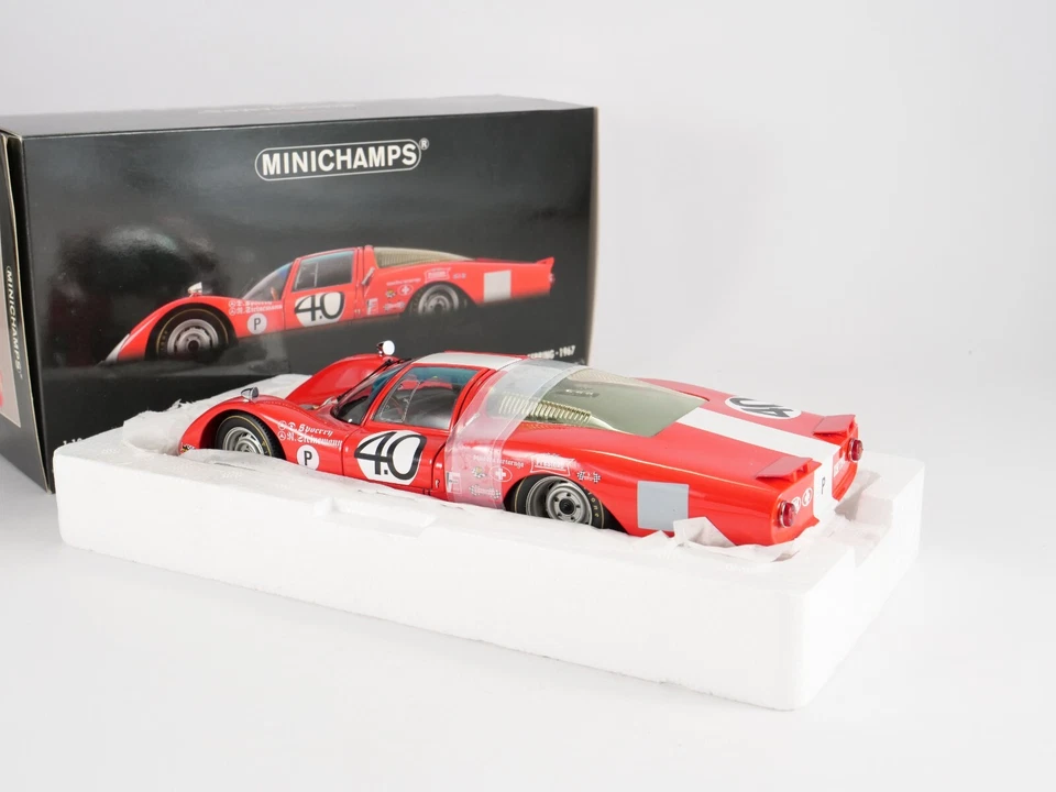 MINICHAMPS 1/18 Porsche 906LH 12H Sebring 1967 - Immagine 3 di 4