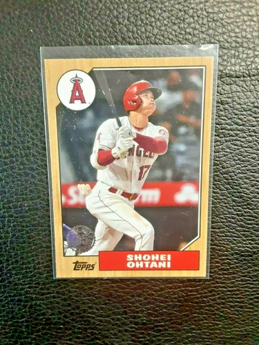 2022 Shohei Ohtani Topps 1987 35th Insert Card Los Angeles Angels T87-1