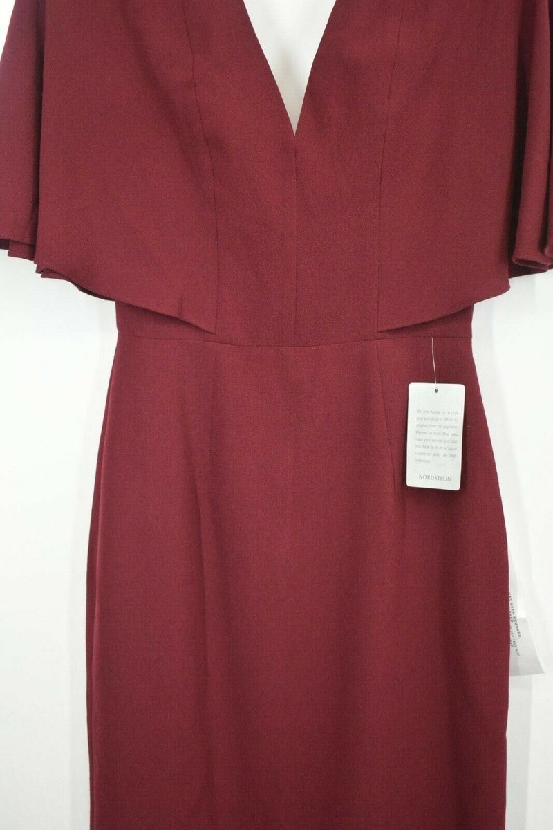 Louisa Dress Xs / Burgundy