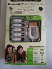  MONSTER GAME XBOX 360 Component Video Stereo Audio Cable 8ft Hugh Definition