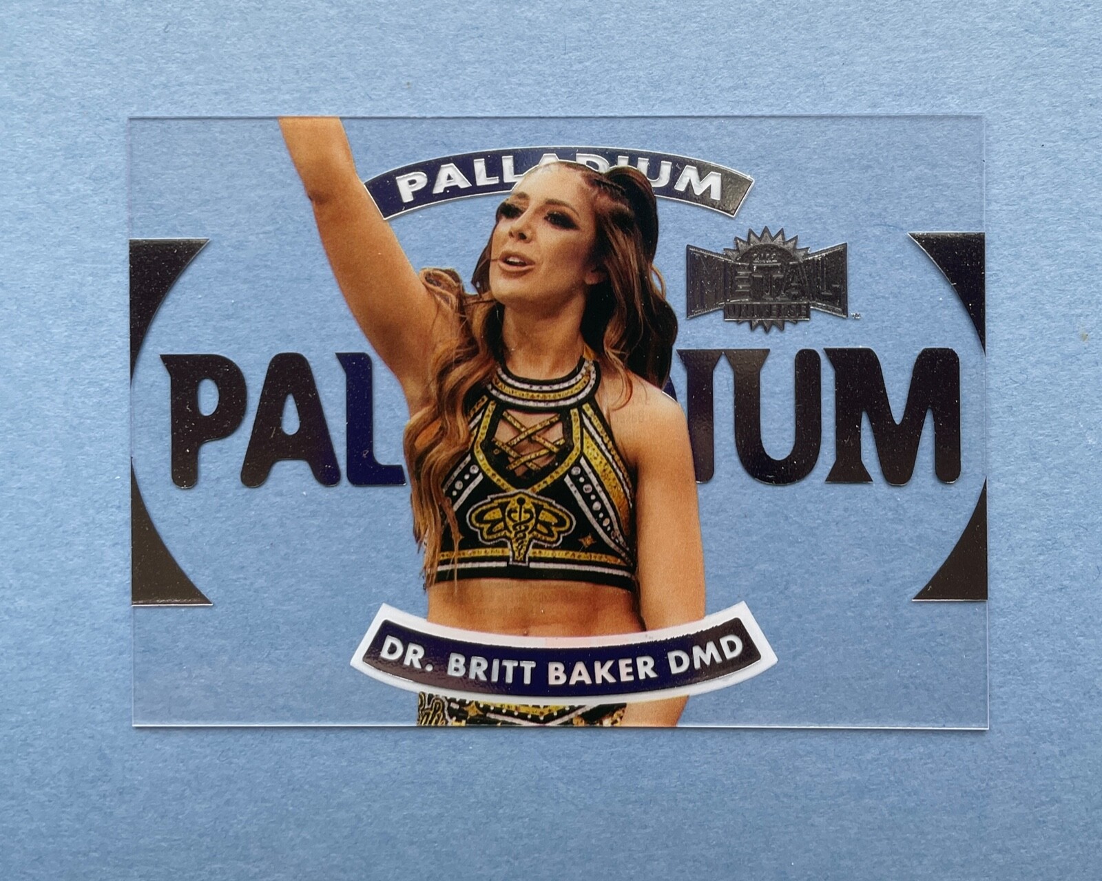 2022 Upper Deck AEW Metal Universe Dr. Britt Baker DMD Palladium #P-29 Wrestling