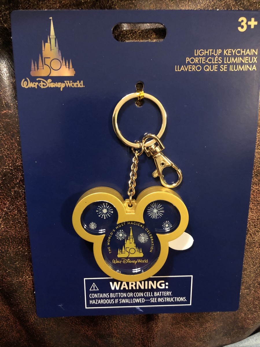 【WDW50周年限定】ライトアップキーホルダー WDW50周年限定】ライトアップキーホルダー 最適な価格 WDW50周年