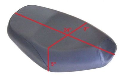 24'' SEAT FOR CHINESE MOPED SCOOTER MP50QT-12 JONWAY YY50QT-6 SE21