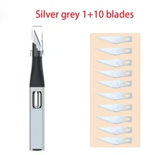 Exacto Knife Set 10 Blade For Paper Craft Pen Hobby Cutter Razor Knife USA