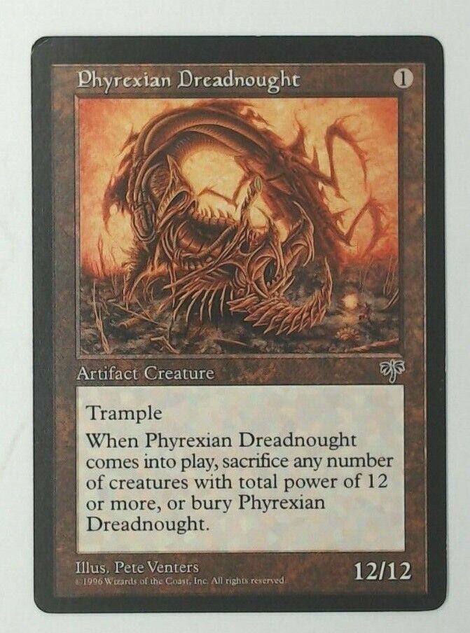 MTG Bling - Reserved List - Phyrexian Dreadnought - Mirage -C342