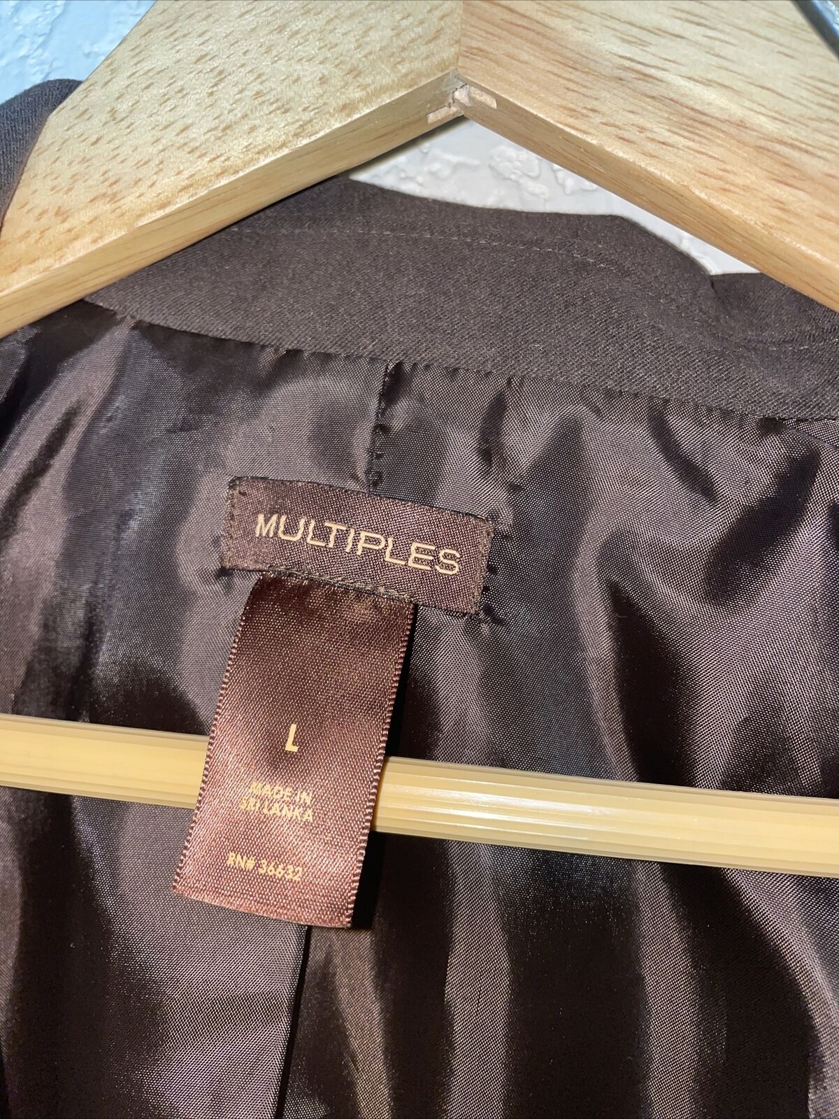 Multiples faux suede jacket statement studded bro… - image 2