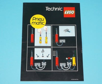 LEGO CATALOG 1985 MEDIUM KATALOG TECHNIC PNEUMATIC PAMPHLET DUTCH EURO