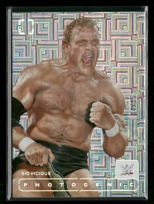 SID VICIOUS 04/25 MOJO 2024 PANINI PHOTOGENIC WWE [huaD14