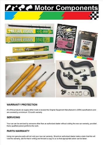 MAJOR SERVICE KIT for SUZUKI VITARA G16A CARBY 88-94 Filters Plugs & Ignition Le - Picture 2 of 3