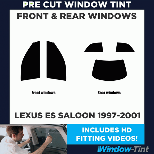 For Lexus ES 4-door Berlina 1997-01 Full Pre Cut Window Tint Kit Front & Rear - Picture 2 of 10