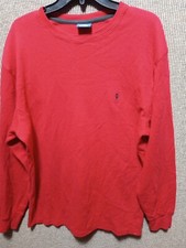 Polo Ralph Lauren Sleepwear Thermal Shirt Long Sleeve Men  s Size XL Red