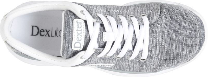 Dexter Ainslee Grey Womens Wide Width Bowling Shoes