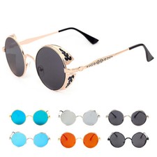 Round Metal Frame Sunglasses John Lennon Sun Glasses Vintage Unisex Shades