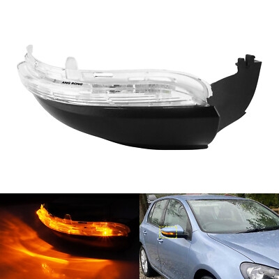 Rechts Außenspiegel Spiegelblinker Klar Linse FÜR VW GOLF 6 VI 5K1 TOURAN 1T3