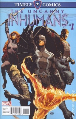 Timely Comics Uncanny Inhumans #1 VF 2016 Stock Image