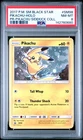 2017 POKEMON SM BLACK STAR PROMO PIKACHU SIDEKICK COLL #SM98 PIKACHU-HOLO PSA 8