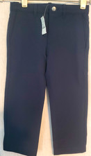 Crewcuts Performance Boys Pants 4 Navy Pockets Adjustable Waist NWT