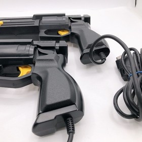 Sega Saturn Gun Controller Virtua Cop 2 HSS-0152 Lot of 2 CRT TV only Tested