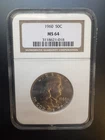 1960 Franklin 50C Silver Half Dollar, NGC MS64