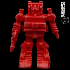 Takara 1986 Transformers Decoys - Grapple #53 Vintage Keshigomu 1.5in