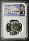 1964 D 50c Kennedy Silver Half Dollar NGC MS64