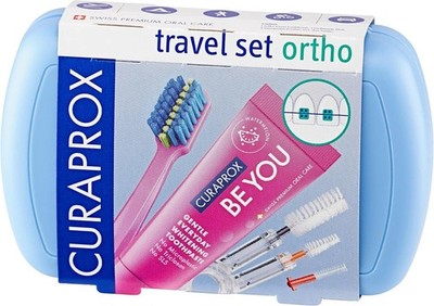 Curaprox Ortho Reiseset   Zahnspangen & Mundpflege unterwegs | Ultraweiche B