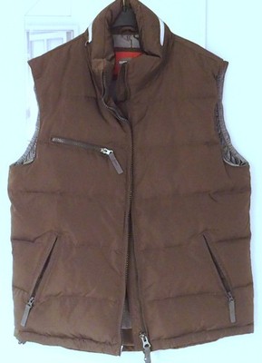 NEU DIFFERENT Damen Größe L Steppweste Outdoor Weste kaffeebraun ärmellose Jacke