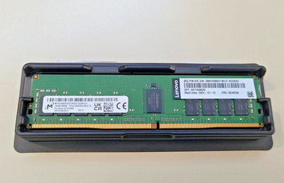Lenovo 16GB 2Rx8 PC4-3200AA-R DDR4 R-DIMM REG ECC- 4X77A08632 / 02JK236 ORIGINAL