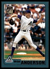 Brian Anderson 2001 Topps #112 Diamondbacks MLB READ FREE SHIPPING AutographDen