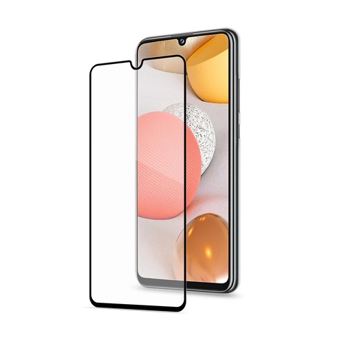 Celly-Full Verre martelé Galaxy A70 Noir - Téléphonie