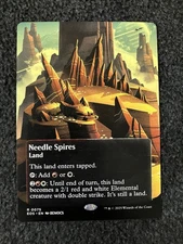 Magic MTG - Needle Spires (0075) (Borderless) - Edge of Eternities