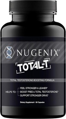 Nugenix Total-T Testosterone Booster Supplement for Men   90 Capsules
