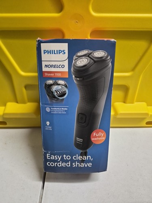 #ad #ad Philips Norelco 1100 Black Electric Shaver ComfortCut Blades 4D Flex Heads $32.90