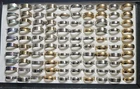 Vintage Estate & Modern Costume Jewelry 1lb Lot Mix Gold & Silver Tone, chunky,
