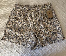 Nike Jordan Ess. Poolside Mesh Lined Shorts Tan Multicolor Sz Large FN4635-133