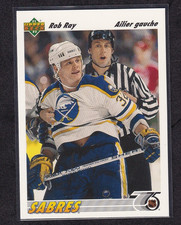 1991-92 Upper Deck - Rob Ray #349 French